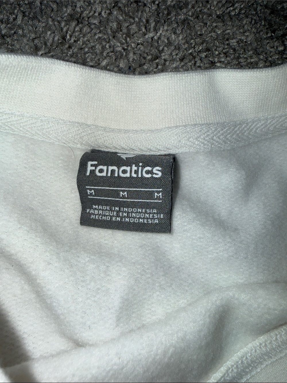 Fanatics White Pittsburgh Steelers Crewneck Sweatshirt with Gold and Black Logo - Picture 4 of 5